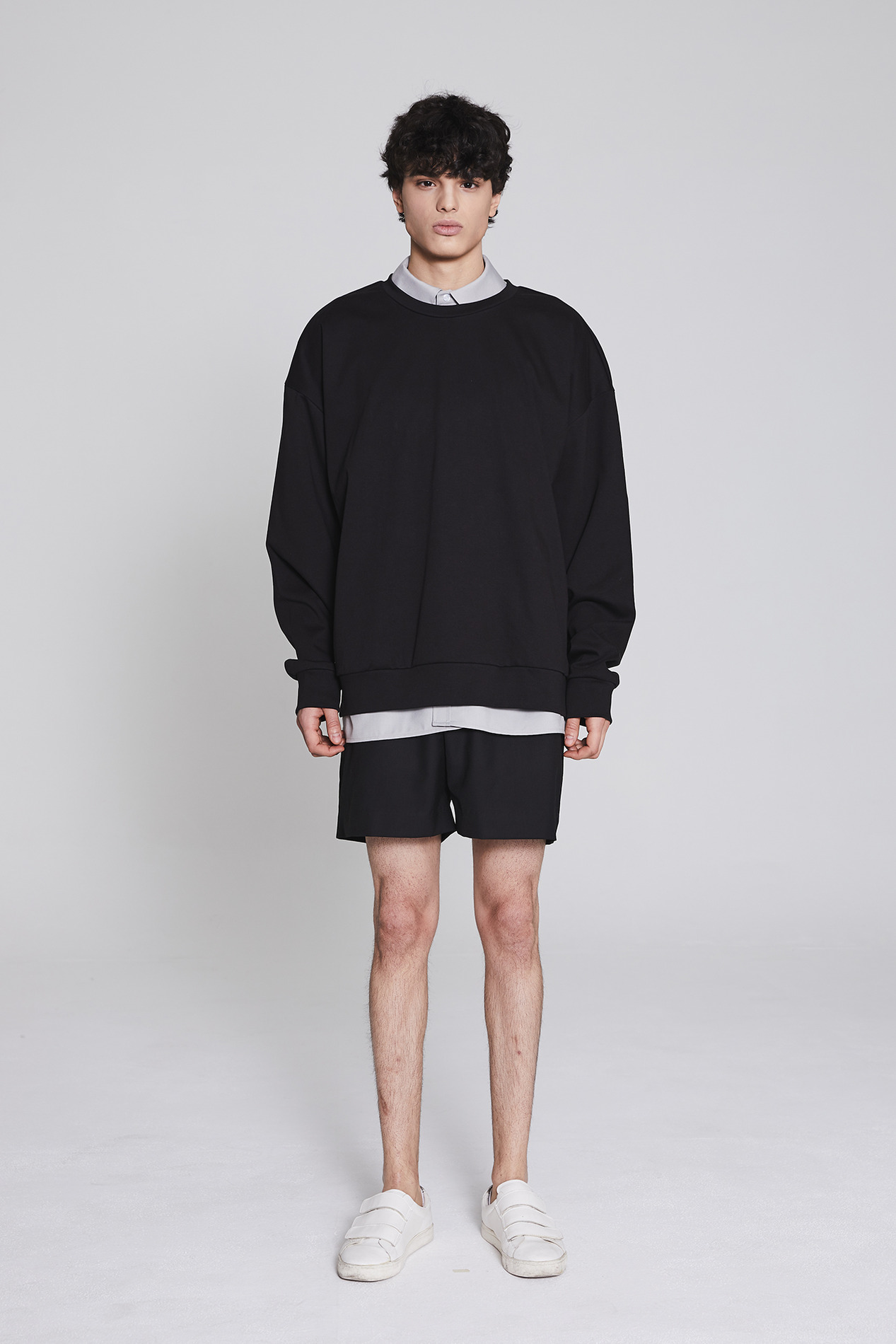 MILLIN Basic sweatshirt(black)